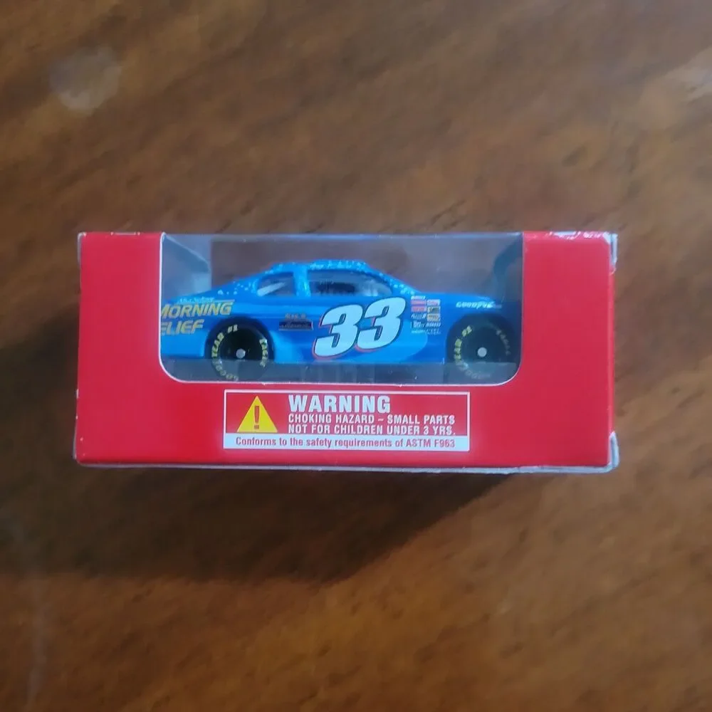 #33 Yellow Race Car -10th Anniversary Alka-Seltzer Bayer Die Cast